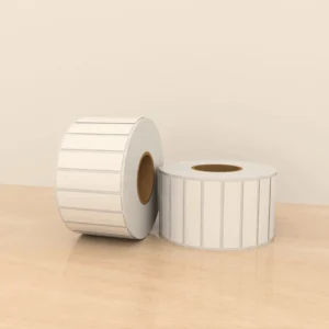 Etiquetas de Papel 4 x 1 Pulgadas | 5,000 Unidades | Core 3” | 1 Columna