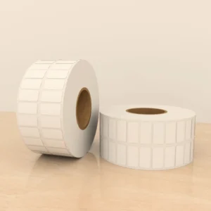 Etiquetas de Papel 1,5 x 0,75 Pulgadas | 15,000 Unidades | Core 3” | 2 Columnas