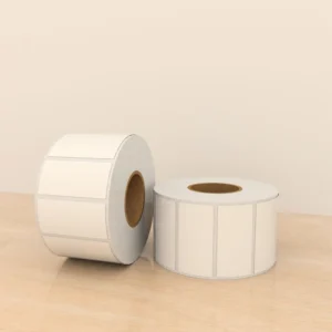 Etiquetas de Papel 4 x 2 Pulgadas | 2,500 Unidades | Core 3” | 1 Columna